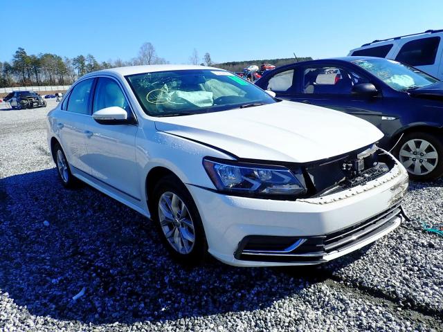 1VWAT7A33HC036768 - 2017 VOLKSWAGEN PASSAT S WHITE photo 1