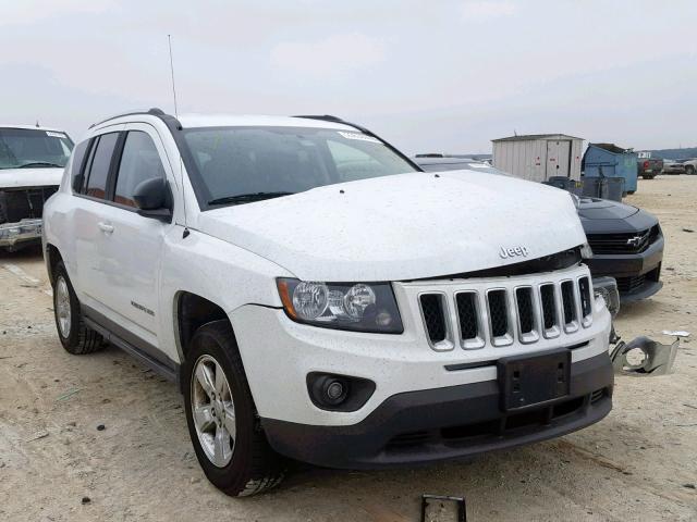 1C4NJCBA1FD208948 - 2015 JEEP COMPASS SP თეთრი ფოტო 1