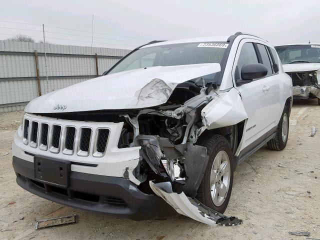 1C4NJCBA1FD208948 - 2015 JEEP COMPASS SP თეთრი ფოტო 2