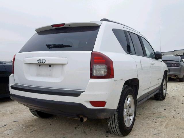 1C4NJCBA1FD208948 - 2015 JEEP COMPASS SP თეთრი ფოტო 4