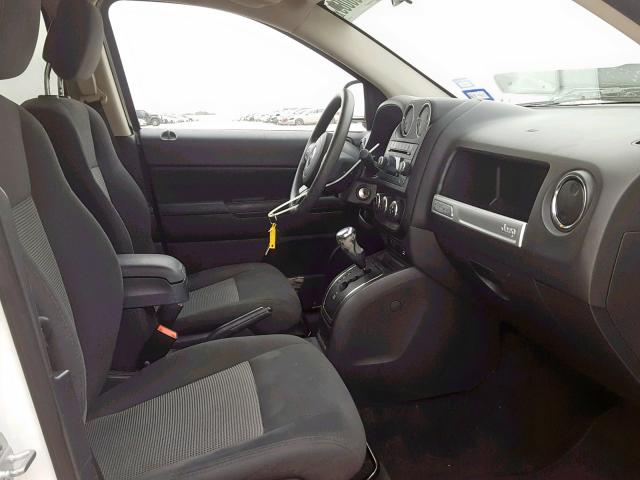 1C4NJCBA1FD208948 - 2015 JEEP COMPASS SP თეთრი ფოტო 5