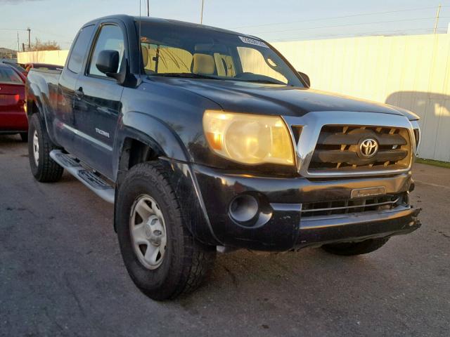 5TETX62N35Z078588 - 2005 TOYOTA TACOMA PRE BLACK photo 1