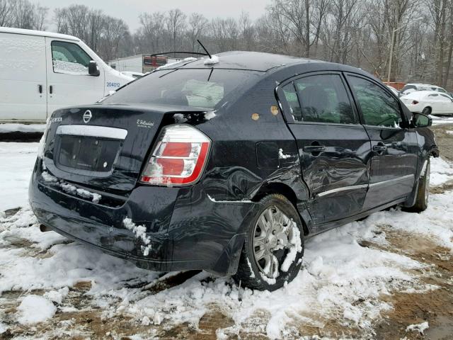 3N1AB6AP2AL620868 - 2010 NISSAN SENTRA 2.0 BLACK photo 4