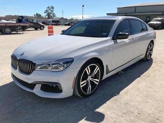 WBA7F0C32HGM21754 - 2017 BMW 750 I WHITE photo 2