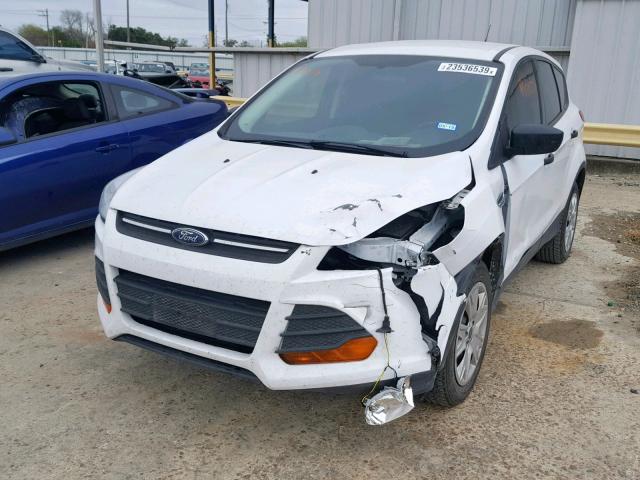 1FMCU0F76GUB14671 - 2016 FORD ESCAPE S WHITE photo 2