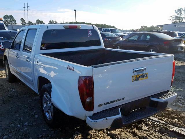 1GCCS139198134425 - 2009 CHEVROLET COLORADO WHITE photo 3