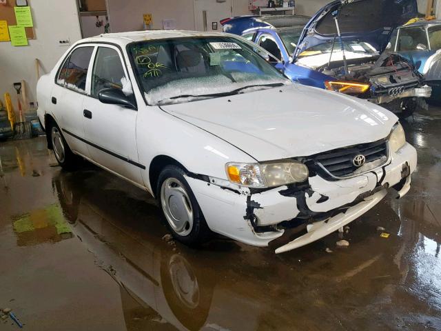 2T1BR12E72C869846 - 2002 TOYOTA COROLLA CE WHITE photo 1