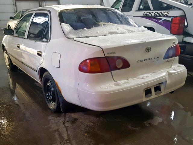 2T1BR12E72C869846 - 2002 TOYOTA COROLLA CE WHITE photo 3