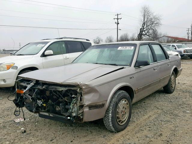 1G3AJ55M6T6380232 - 1996 OLDSMOBILE CIERA SL GRAY photo 2