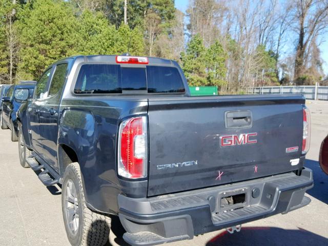 1GTG6CE38G1188272 - 2016 GMC CANYON SLE GRAY photo 3