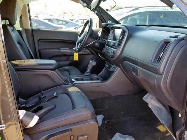 1GTG6CE38G1188272 - 2016 GMC CANYON SLE GRAY photo 5