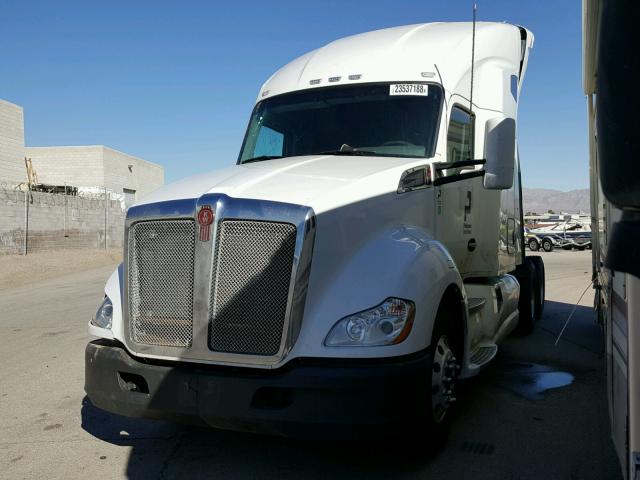 1XKYDP9X2FJ435304 - 2015 KENWORTH CONSTRUCTI WHITE photo 2