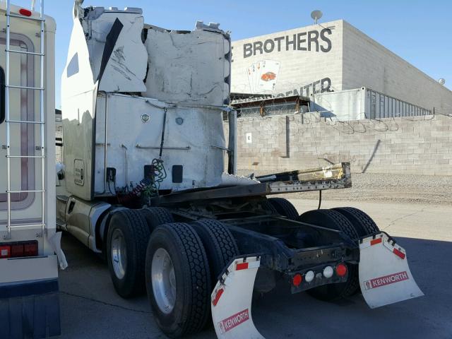 1XKYDP9X2FJ435304 - 2015 KENWORTH CONSTRUCTI WHITE photo 3