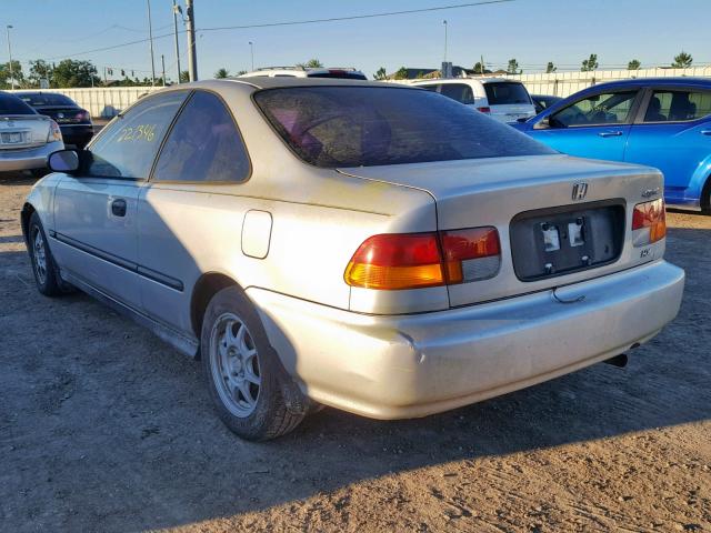 1HGEJ7122WL048006 - 1998 HONDA CIVIC HX SILVER photo 3