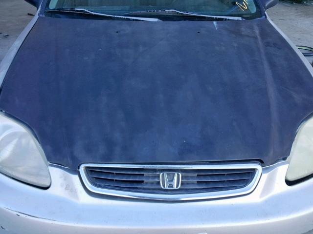 1HGEJ6224VL064683 - 1997 HONDA CIVIC DX 银色 照片 7