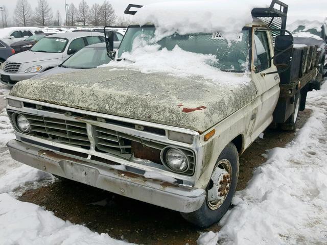 F37HCT23604 - 1974 FORD TRUCK WHITE photo 2