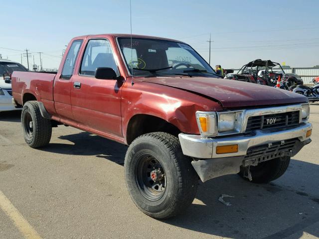 JT4RN13P3M6032404 - 1991 TOYOTA PICKUP 1/2 RED photo 1