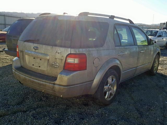 1FMDK03147GA22757 - 2007 FORD FREESTYLE SILVER photo 4