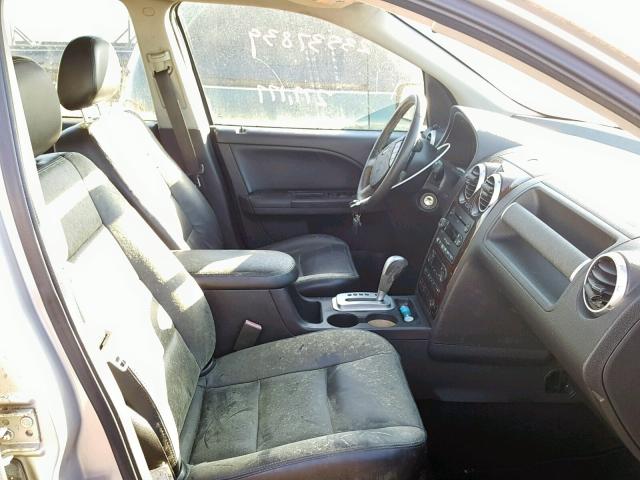 1FMDK03147GA22757 - 2007 FORD FREESTYLE SILVER photo 5