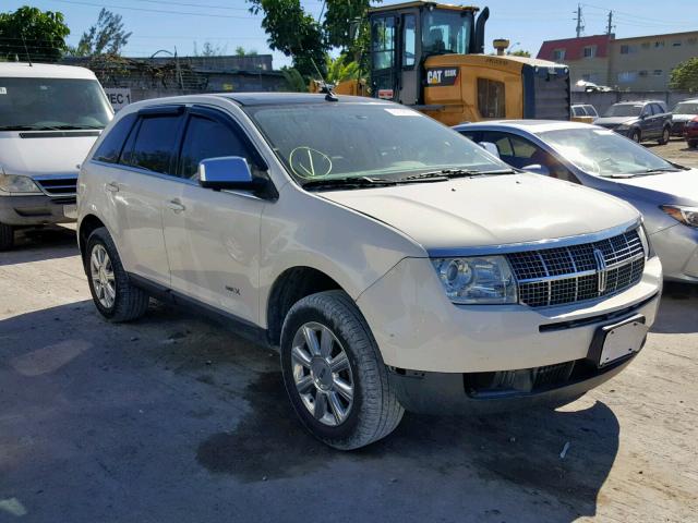 2LMDU68C67BJ35886 - 2007 LINCOLN MKX WHITE photo 1