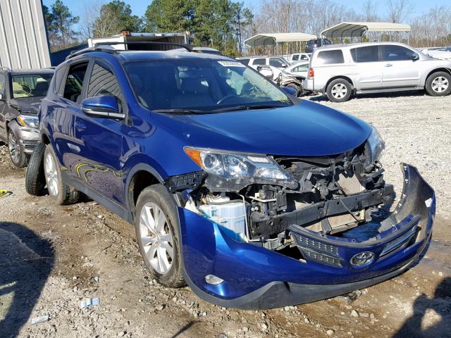 2T3YFREV1FW167014 - 2015 TOYOTA RAV4 LIMIT BLUE photo 1