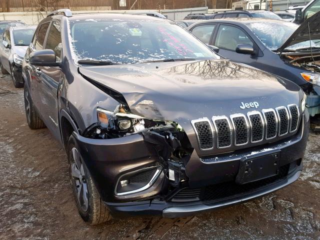 1C4PJMDX2KD165649 - 2019 JEEP CHEROKEE L GRAY photo 1