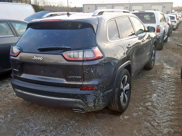 1C4PJMDX2KD165649 - 2019 JEEP CHEROKEE L GRAY photo 4