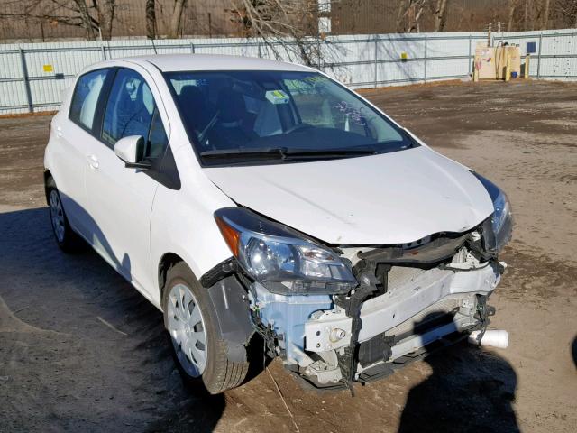 VNKKTUD36HA079652 - 2017 TOYOTA YARIS L WHITE photo 1