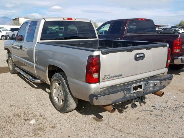 1GCEC19V57Z163251 - 2007 CHEVROLET SILVERADO SILVER photo 3