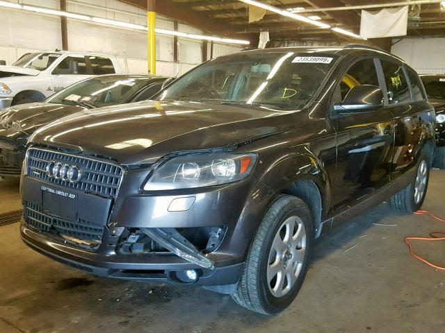 WA1AY74L67D034595 - 2007 AUDI Q7 3.6 QUA BLACK photo 2