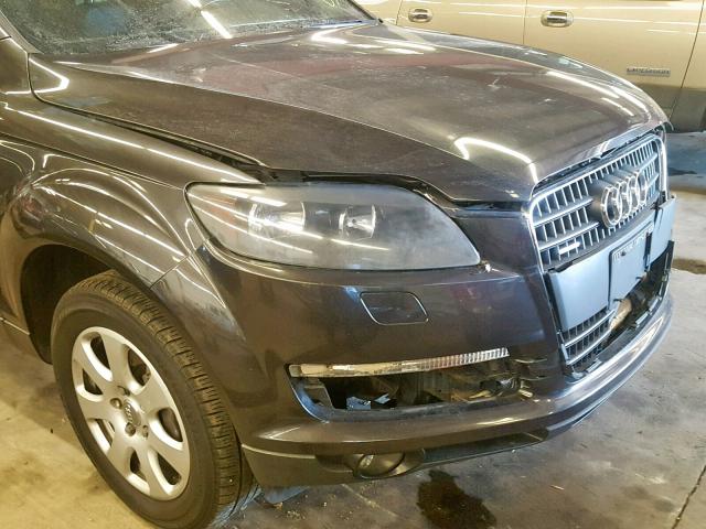 WA1AY74L67D034595 - 2007 AUDI Q7 3.6 QUA BLACK photo 9