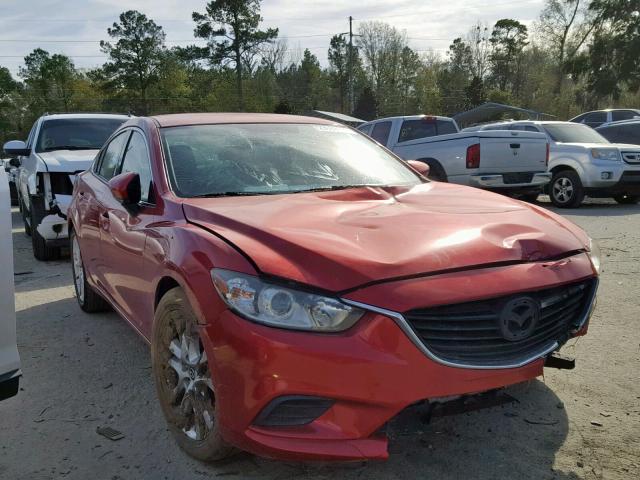 JM1GJ1V61F1174001 - 2015 MAZDA 6 TOURING RED photo 1