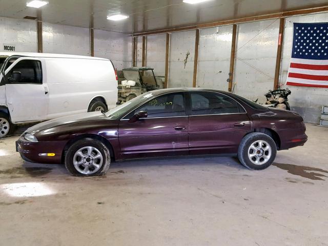 1G3GR62C5S4107197 - 1995 OLDSMOBILE AURORA PURPLE photo 10