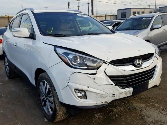 KM8JU3AG8FU982704 - 2015 HYUNDAI TUCSON LIM WHITE photo 1