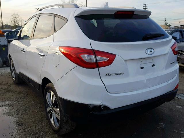 KM8JU3AG8FU982704 - 2015 HYUNDAI TUCSON LIM WHITE photo 3