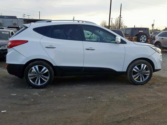 KM8JU3AG8FU982704 - 2015 HYUNDAI TUCSON LIM WHITE photo 9