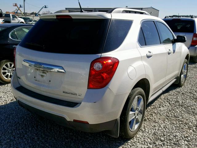 2GNALPEK2C1223204 - 2012 CHEVROLET EQUINOX LT WHITE photo 4