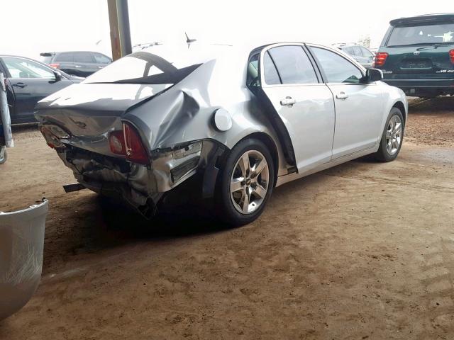 1G1ZC5EB1AF127322 - 2010 CHEVROLET MALIBU 1LT 银色 照片 4