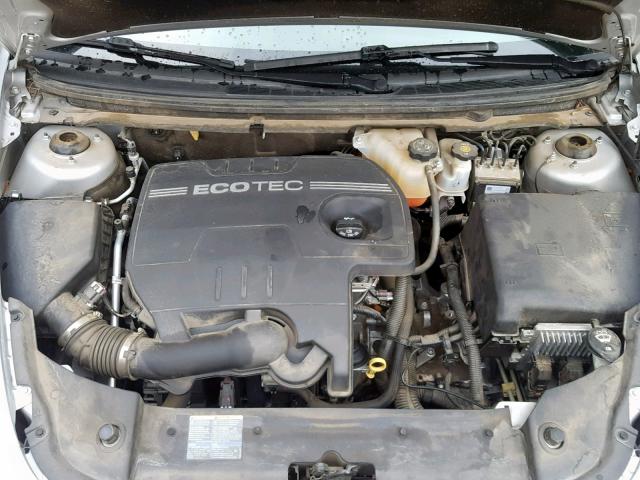 1G1ZC5EB1AF127322 - 2010 CHEVROLET MALIBU 1LT 银色 照片 7