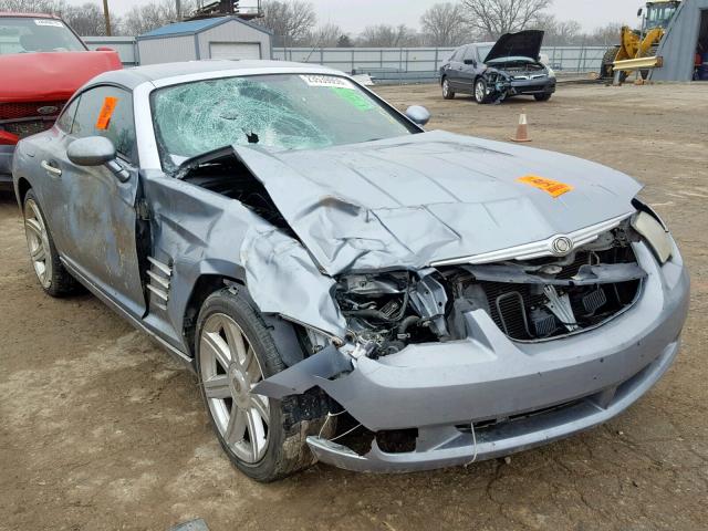 1C3AN69L84X000920 - 2004 CHRYSLER CROSSFIRE SILVER photo 1