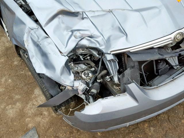 1C3AN69L84X000920 - 2004 CHRYSLER CROSSFIRE SILVER photo 10