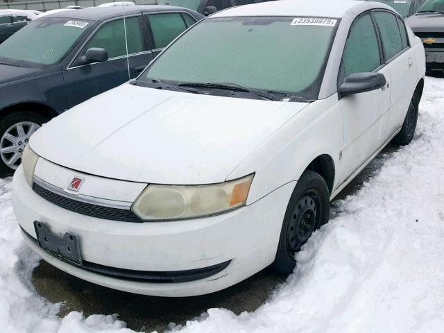 1G8AZ52F73Z116511 - 2003 SATURN ION LEVEL WHITE photo 2