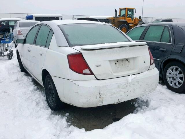 1G8AZ52F73Z116511 - 2003 SATURN ION LEVEL WHITE photo 3
