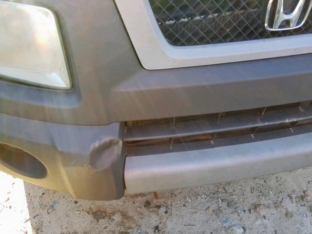 5J6YH28503L003176 - 2003 HONDA ELEMENT EX SILVER photo 9