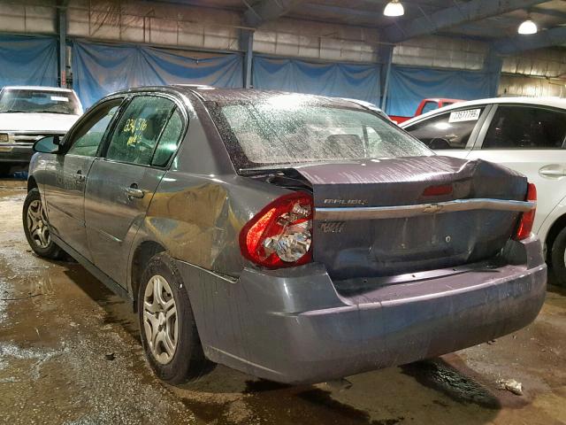 1G1ZS58F97F193501 - 2007 CHEVROLET MALIBU LS Grau Foto 3