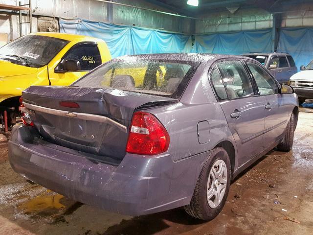 1G1ZS58F97F193501 - 2007 CHEVROLET MALIBU LS Grau Foto 4