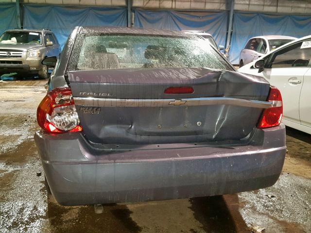 1G1ZS58F97F193501 - 2007 CHEVROLET MALIBU LS Grau Foto 9
