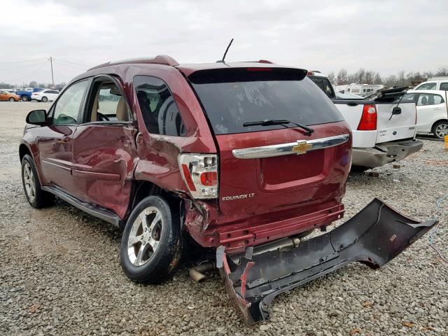 2CNDL63F976020434 - 2007 CHEVROLET EQUINOX LT 栗色 照片 3