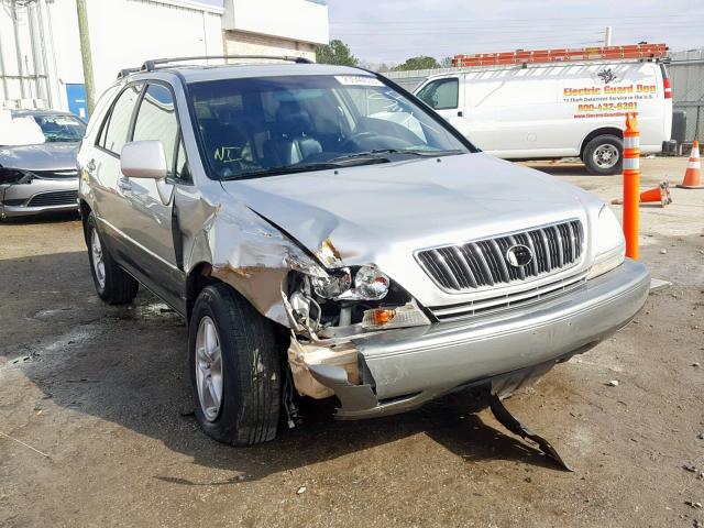 JTJGF10U210089154 - 2001 LEXUS RX 300 SILVER photo 1