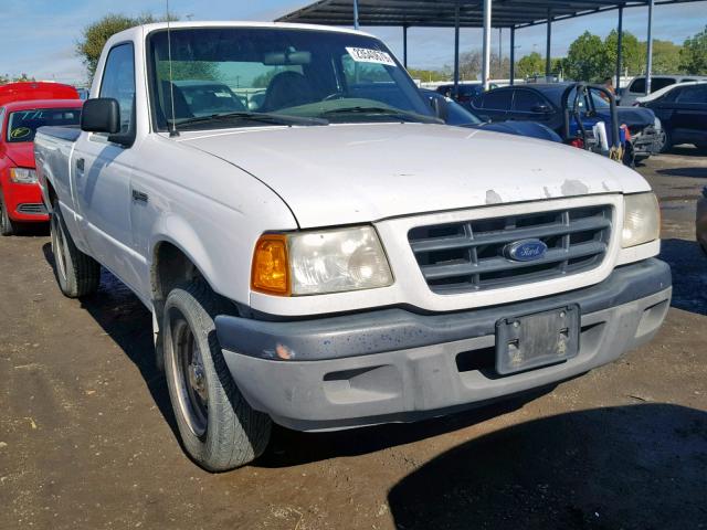 1FTYR10C21TA13762 - 2001 FORD RANGER WHITE photo 1